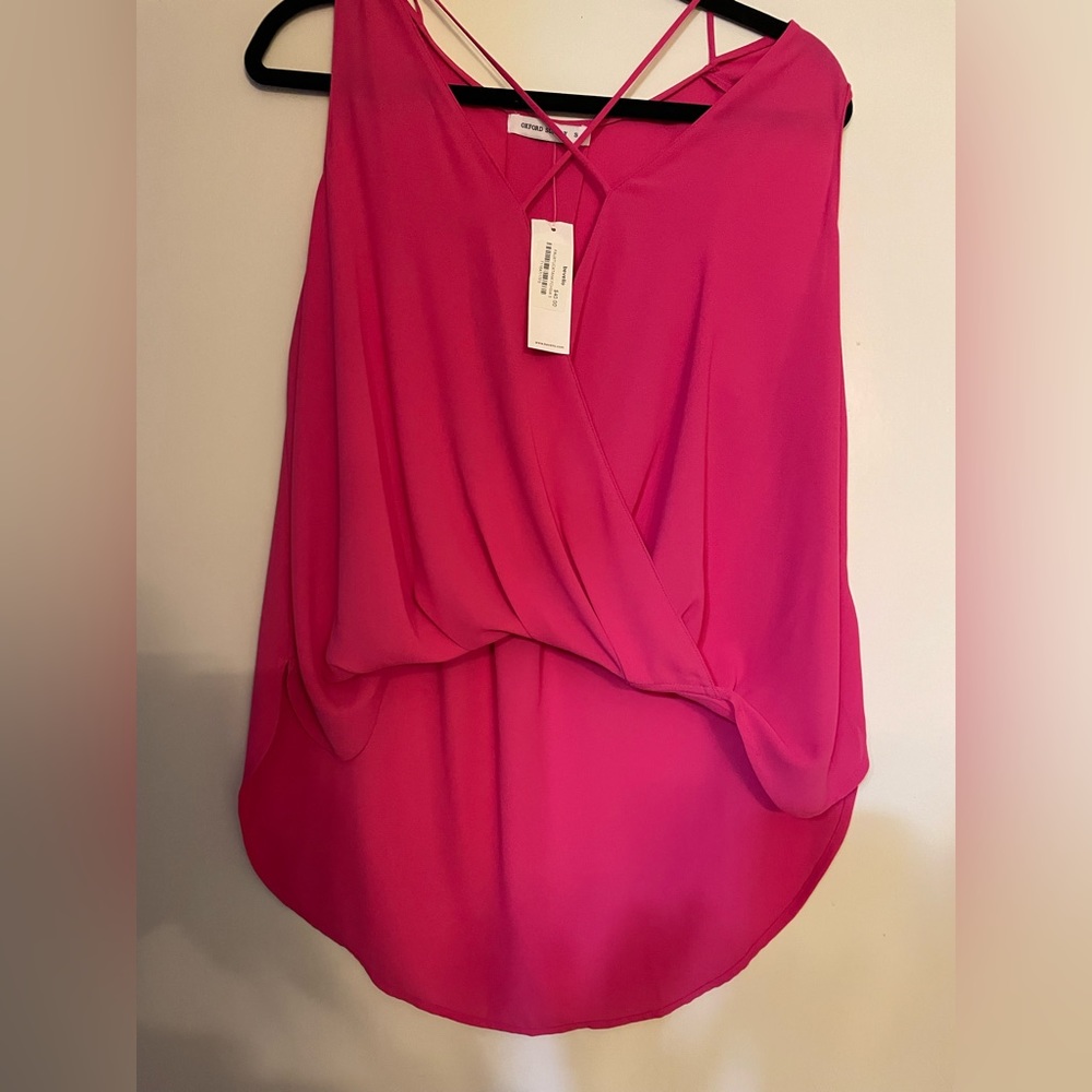 Pink party tank